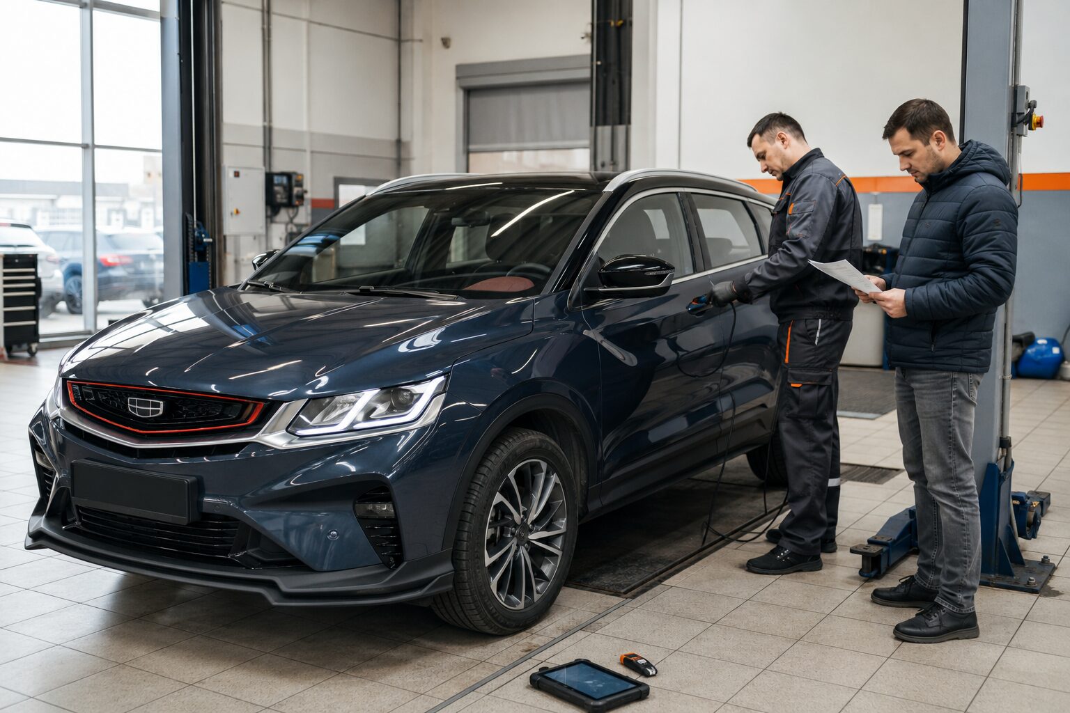 Что проверить у Geely Coolray с пробегом: двигатель, робот 7DCT, кузов и историю обслуживания