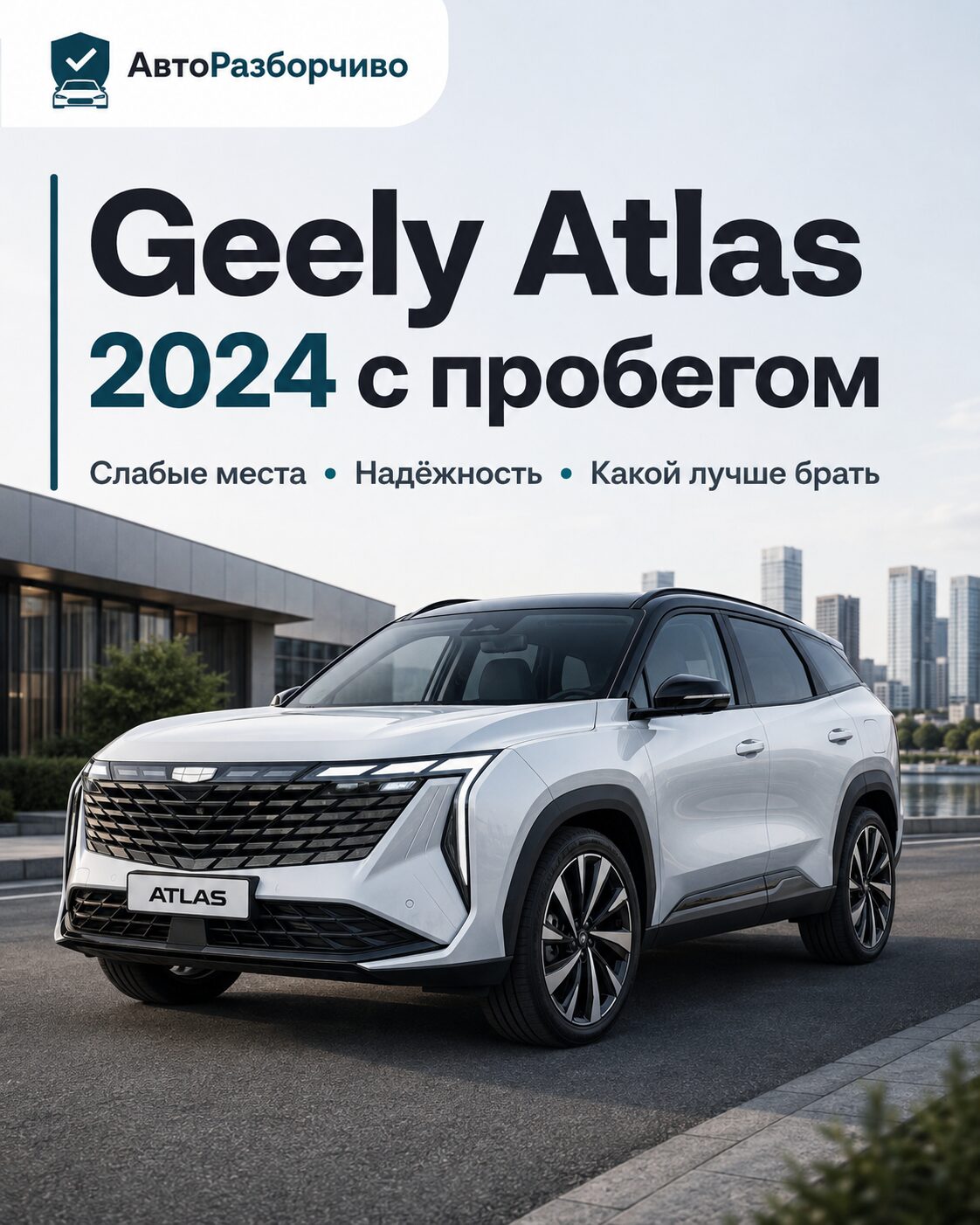 Geely Atlas 2024 с пробегом — слабые места, надежность и выбор версии